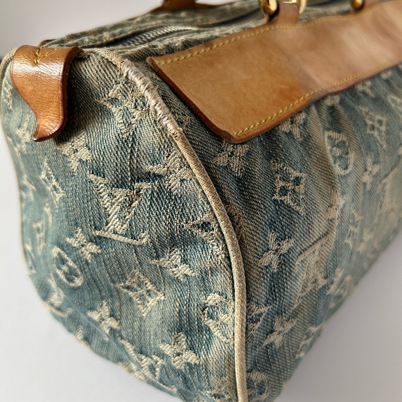 Authentic Louis Vuitton Denim Neo Speedy Bag - Picture 14 of 16